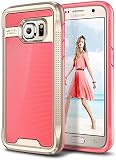 Galaxy S7 Case, E LV Galaxy S7 - Hybrid [Scratch/Dust Proof] Armor Defender Slim Shock-Absorption Bumper Case for Samsung Galaxy S7 - [REDMELON/GOLD]