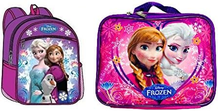 Kids Backpack with Lunch Bag Combo (Frozen)