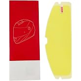 ZQIYDYP Sedici Strada 3 Motorcycle Helmet Visor Anti Fog Film,Motorcycle Helmet Clear Fog Resistant Visor Lens Insert Compatible with Sedici Strada 2,Sedici Strada 3,FT2 Vector,FF801,FF397