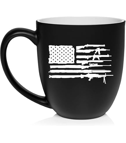 Amazon.com: TeesNow Black Rifles Matter 2nd Amendment Ar15 Mug 11oz Black :  Home & Kitchen