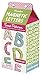 Mudpuppy 40-Piece Sweet Patterns Magnetic Wooden ABCs Set - Magnetic Uppercase Letters Each Measure 1.75