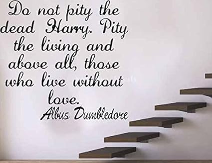 Kreative Decals Ne Pas Pitie The Dead Harry Harry Potter Autocollant Mural En Vinyle Citation Vinyle Red 14x15 Amazon Fr Cuisine Maison