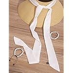 3 Pieces Summer Skinny Scarf Plain Scarves Solid Color Satin Scarf Narrow Scarf Belt Neck Wrist Scarf 3 Pieces Summer Skinny Scarf Plain Scarves Solid Color Satin Scarf Narrow Scarf Belt Neck Wrist Scarf