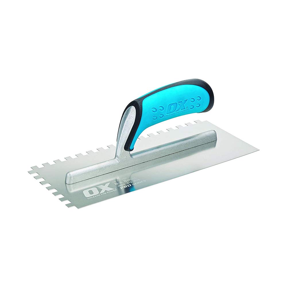 OX Pro 8mm Notch Trowel