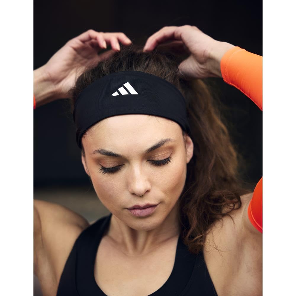 Adidas 3er-Pack Sport Stirnbänder - Elastische Aeroready Haarbänder 6