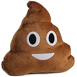 OxGord Emoji Movie Poo Pillow Plush 13