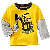 Warmbaby Little Boys Kids Long Sleeve T-shirts