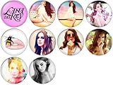 Lana Del Rey Pinback Buttons Badges/Pin 1 Inch (25mm) Set of 10 New