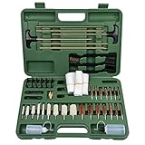 iunio Universal Gun Cleaning Kit with Mat Carrying Case for Rifle Pistol Handgun Shotgun Hunting Shooting All Caliber