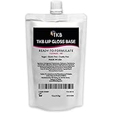 TKB Lip Gloss Base (Flexagel ME)| Clear Lip Gloss Base for DIY Lip Gloss| Ready-To-Formulate| Moisturizing, Vegan, Gluten and Cruelty free| Made in USA (15oz (425g))