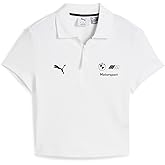 Puma Women's BMW M Motorsport Classic Baby Polo, Puma White SS25, X-Large