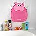 CHERABOO Bath Toy Storage, Hurley Hippo Bath Toy Holder, Bath Toys for Toddlers 1-3, Bathroom Toy Storage, Bathtub Organizers and Storage, Bath Toy Basket, Bath Toy Organizer