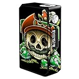 Skin Decal Vinyl Wrap for Voopoo Drag 157W TC Resin/Reg. Vape Mod stickers skins cover/Gangster Mario face