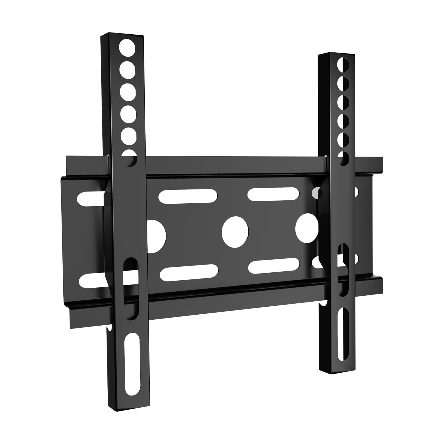 Ultra Slim Fixed TV Wall Bracket for 14–42 Inch Screens, HAADI TV Wall Mount, Max Load 35kg, VESA 200x200mm, Universal TV Mounting Bracket for LED LCD OLED Plasma, Includes Spirit Level, Black