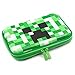Green Style EVA Pencil Case Cool Pen Organizer Box Holder Bag with Zipper School Stationary Supplies for Teen Girls Boys Kids