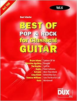 Best of pop and rock for classical guitar Clearance