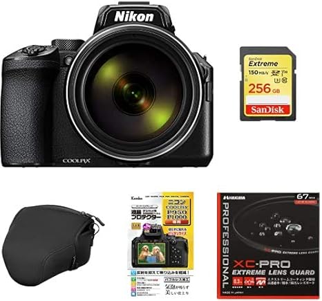 Amazon Nikon デジタルカメラ Coolpix P950 ブラック クールピクス P950 アクセサリー6点 Sdカード 液晶保護 フィルム カメラケース レンズフィルター レンズクリーニングティッシュ 三脚 コンパクト 通販