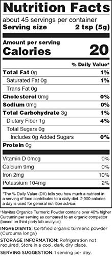 Navitas Organics Turmeric Powder - Image 3