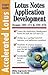 Accelerated Lotus Notes Application Development Study Guide by 