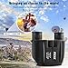 PEKAK 10x25 Small Compact Mini Binoculars for Adults，Portable Pocket Banockulers Waterproof Vinoculares for Hunting Bird Watching Traveling Sports
