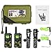 Kids Walkie Talkies Set - Walkie Talkies for Kids 2 Way Radio Boy Birthday Gift for 4-8 Year Old Boys and Girls Fit Games, Adventure and Camping. Strap and Paracord Bracelet Included. (Camo)