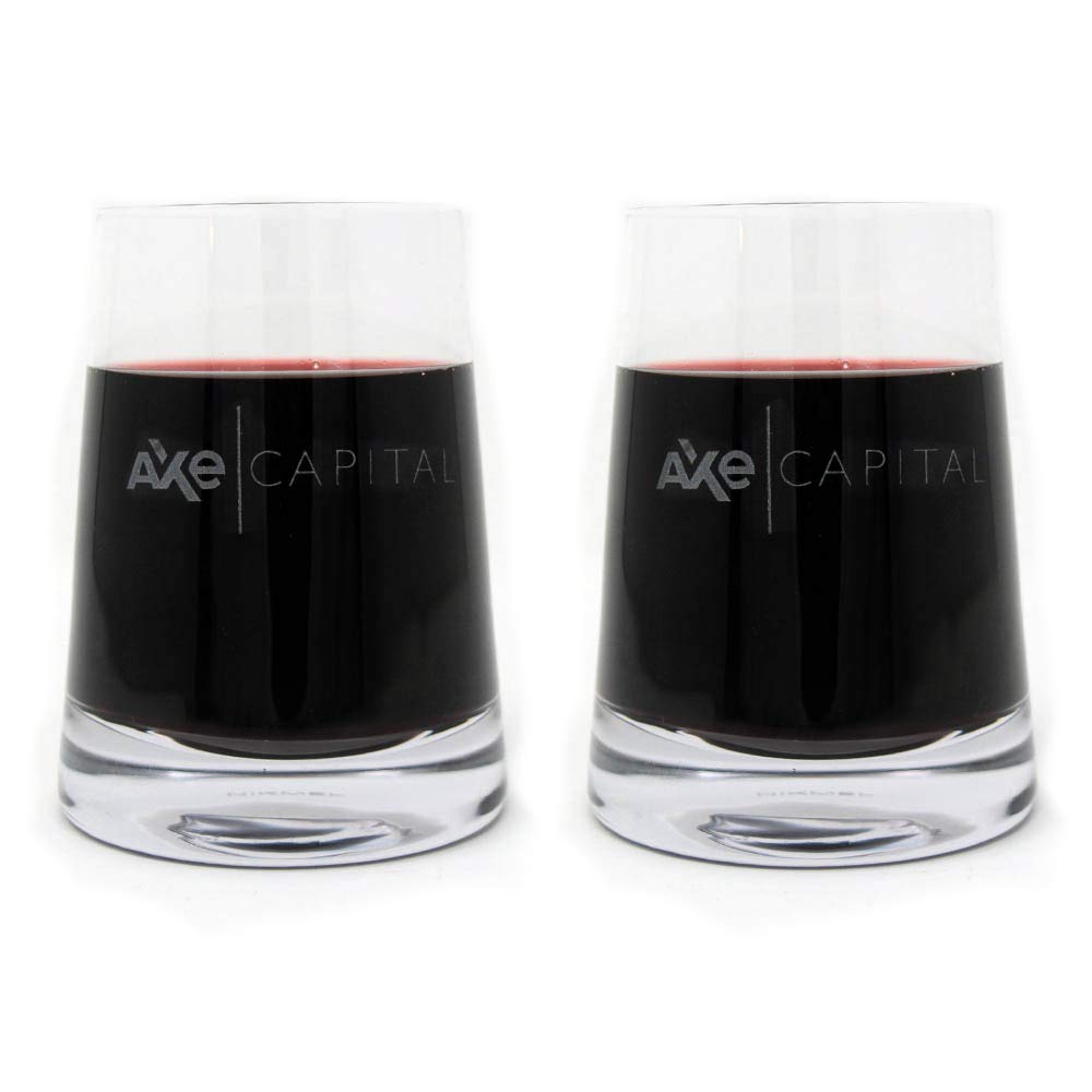 Billions Axe Capital Stemless White Wine Glasses (Set of 2)