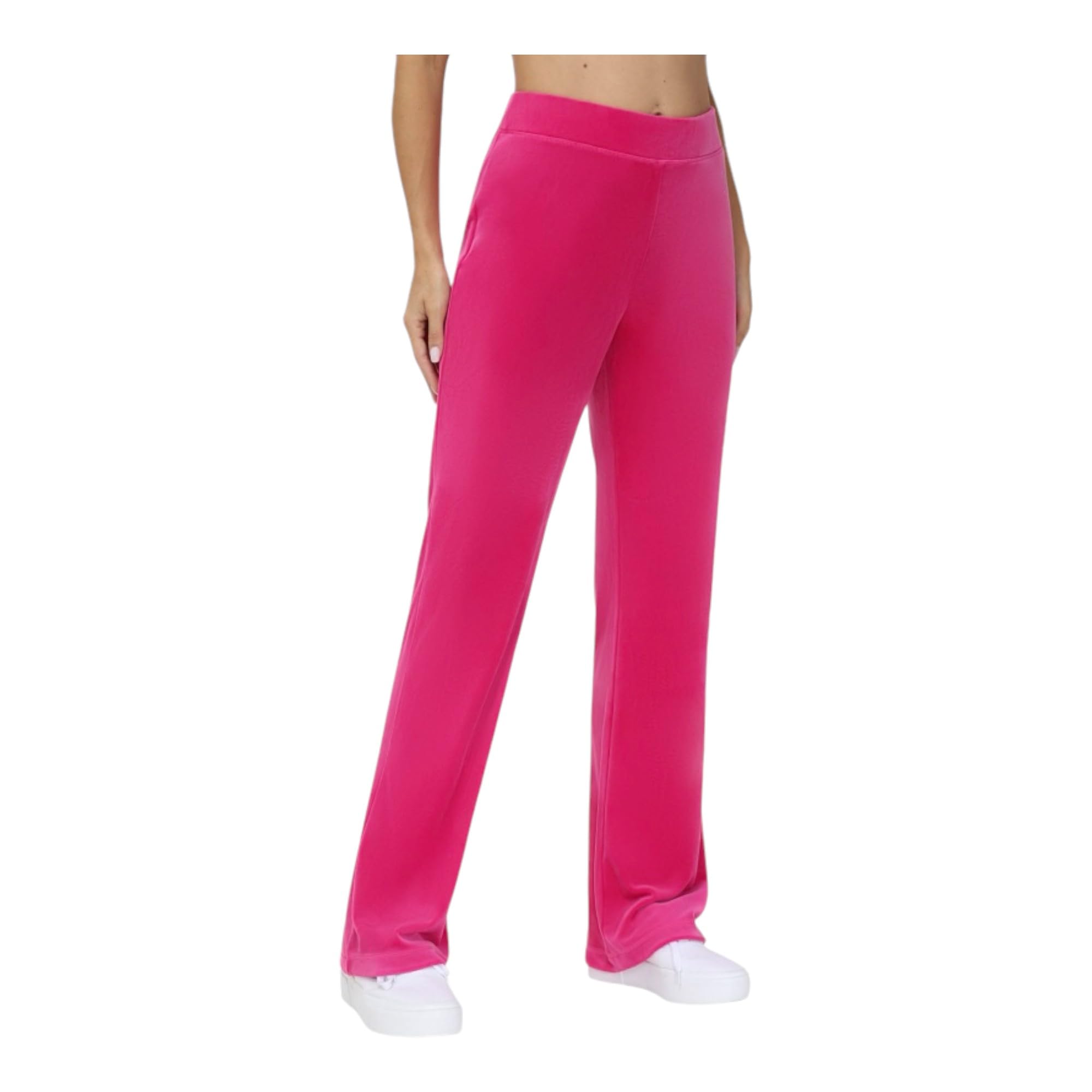 Photo 1 of Juicy Couture Women's Bling Velour Track Pants (US, Alpha, Large, Regular, Regular, Free Love)