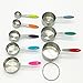 Measuring Cups Set of 8 Smithcraft Premium 18/8 Stainless Steel Measurer Spoons Set for Cooking and Baking Utensils Rainbow Color