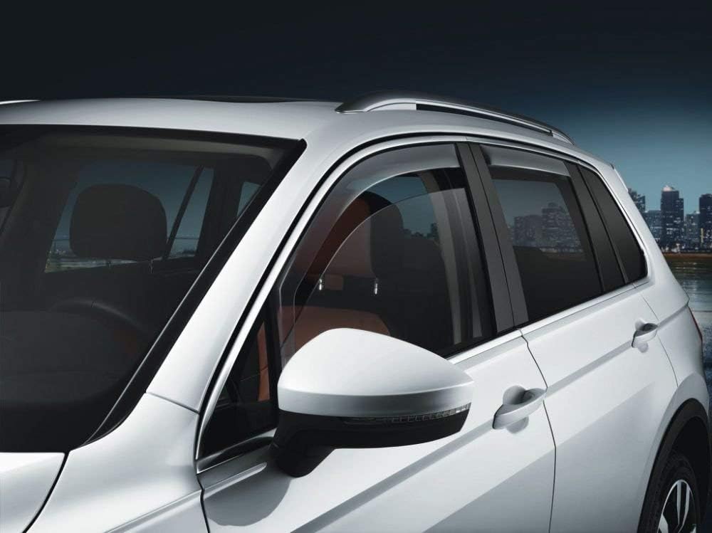 Volkswagen Wind deflectors for front doors original VW Tiguan MQB, acrylic glass 5NA072193 HU3