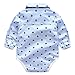 Baby Boy Bodysuit Gentleman Bowtie Long Sleeve Shirt Vest Pants Jumpsuit Romper