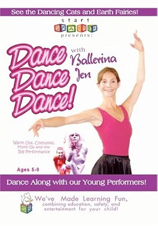 Start Smarter Presents Dance Dance Dance With Ballerina Jen Modern Ballet For Girls Amazon De Dvd Blu Ray