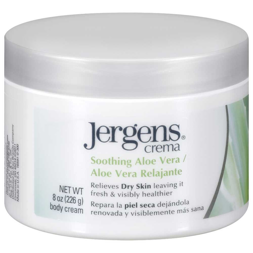 Jergens Crema DeepHydrating Cream, Coconut Milk, 8 Ounce
