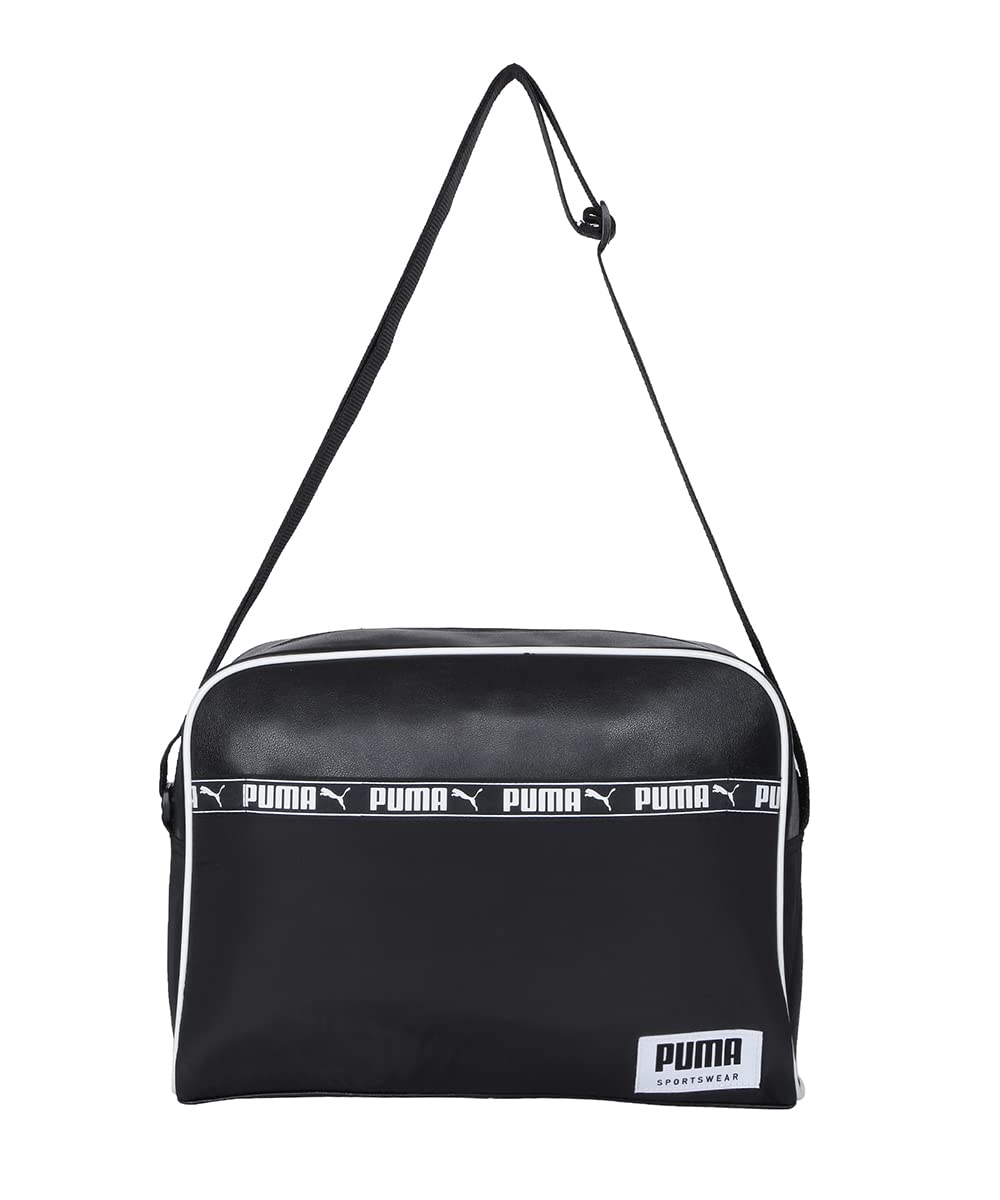 PUMA Campus Reporter Shoulder Bags - Black, Osfa One Size