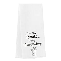 Funny Kitchen Towels Adult Humor You Say Tomato I