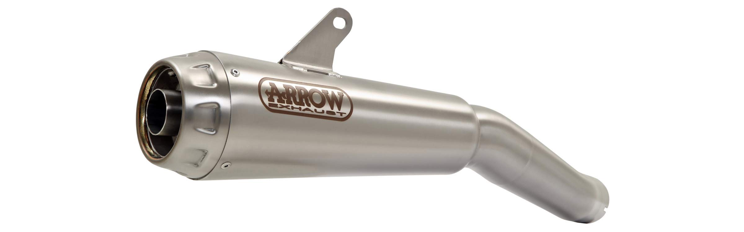 ARROW DUCATI HYPERMOTARD 939 '17 TITANIUM PRO-RACE SILENCER WITH WELDED LINK PIPE FOR ORIGINAL COLLE