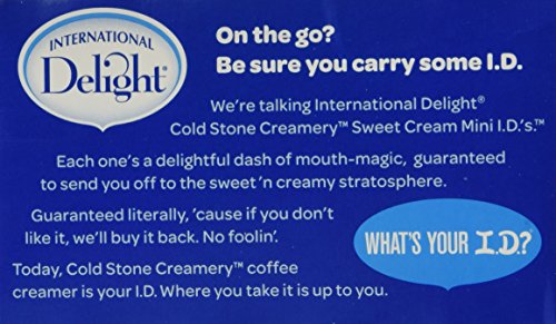 INTERNATIONAL DELIGHT MINI I.D.’S COLD STONE SWEET CREAM 24-7/16 FL OZ (PACK OF 2)