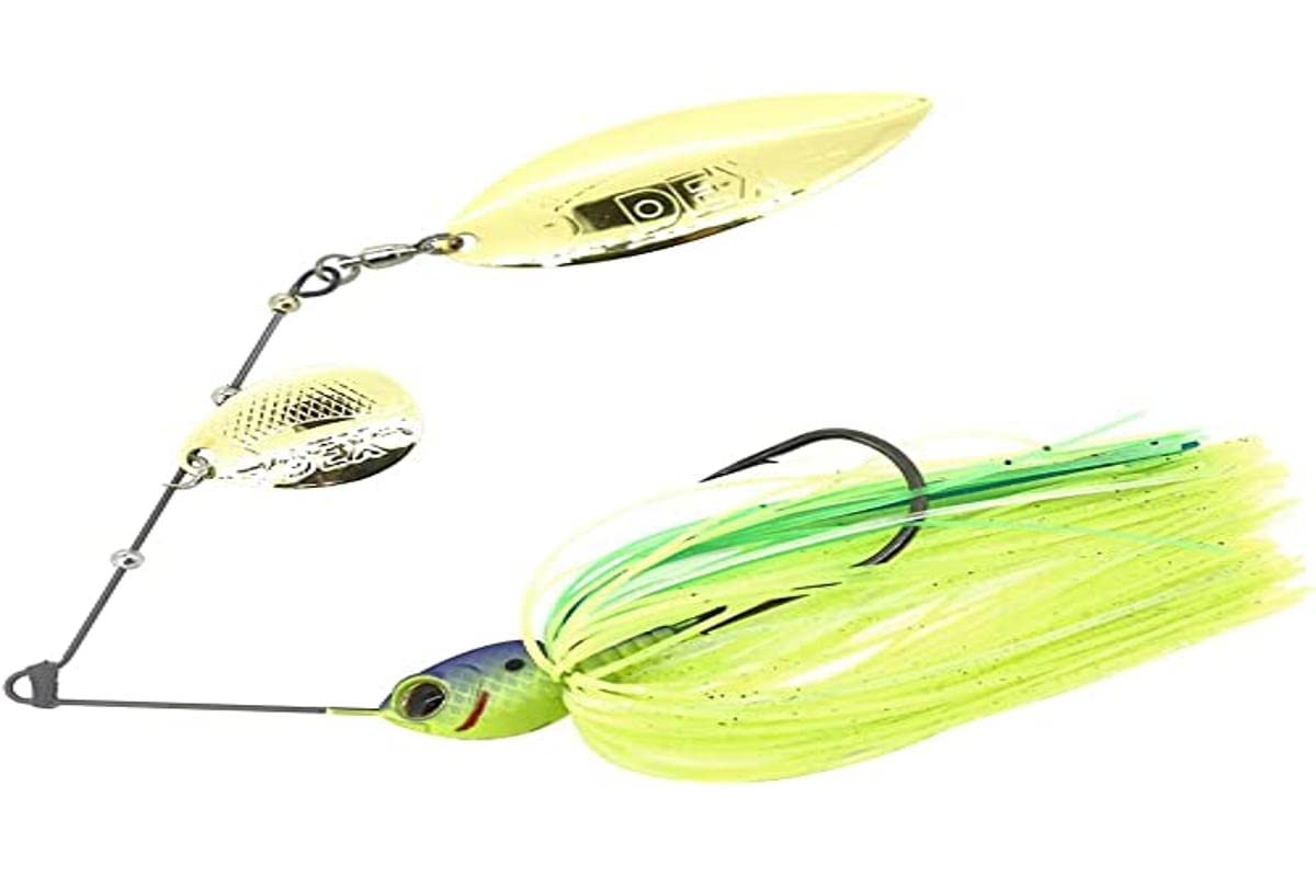 Berkley DEX Spinner Bait for Pike, Perch & Trout Fishing - Vibration Jig Lure with Spinner Blade