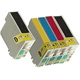Inktoneram Remanufactured Ink Cartridges High CapacityReplacement for 127 (2xBlack, Cyan, Magenta, Yellow, 5-Pack)