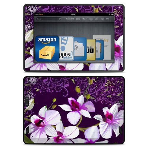 All New Kindle Fire HD Decal/Skin Kit, Violet Worlds (will not fit prior generation HD or HDX models)