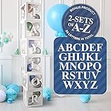 Balloon Box Decorations (6 White Boxes) | 52