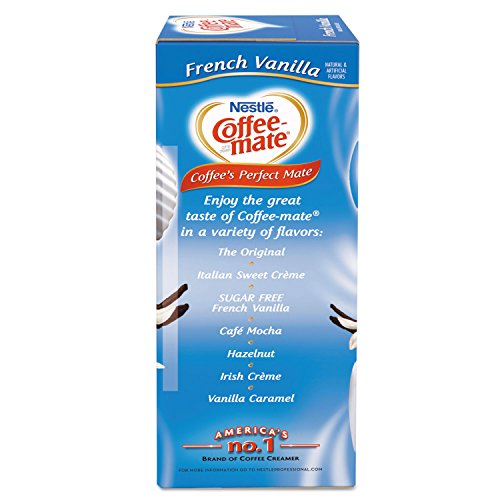 image for NES35170BX Coffee-mate 35170BX French Vanilla Creamer, 0.375oz, 50/Box