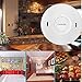 Combination Smoke Alarm and Carbon Monoxide Detector 10 Year Battery Operated for Home Bedroom Travel with Test Silence Button