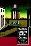 Front cover for the book The Cambridge Companion to Modern Italian Culture by Zygmunt G. Baranski