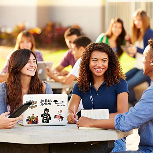 50Pcs The Umbrella Academy Stickers TV Show Comic Decal Vinyl Waterproof Sticker for Hydro Flask Laptop Water Bottle Gift for Kids Adult