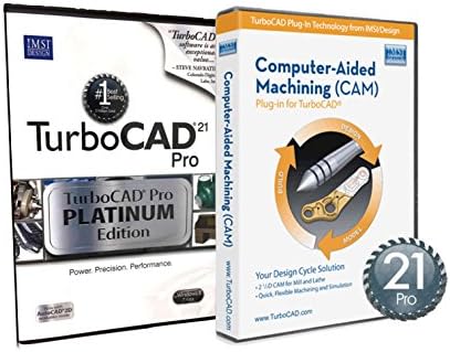 TurboCAD Pro 21 Platinum Edition with CAM Plug In for 21