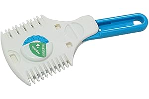 Ruilogod 2 Sided Reusable Hair Cutting Trimmer Razor White Blue