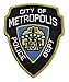 Superman City of Metropolis Police Department Logo PATCH