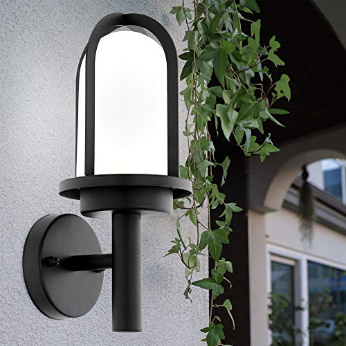 etc-shop Außen Wand Leuchte FERNBEDIENUNG Garten Beleuchtung Hof Lampe DIMMBAR im Set inkl. RGB LED Leuchtmittel – Bild 4