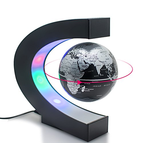 Lolicute magnetic levitation floating globe world map w…