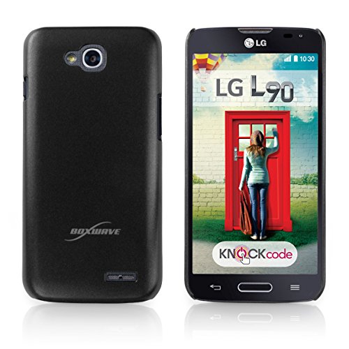 LG Optimus L90 Case, BoxWave® [Minimus Case] Slim Fit, Protective PolyCarbonate Cover for LG Optimus L90 - Jet Black